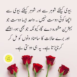 husband wife quotes in urdu