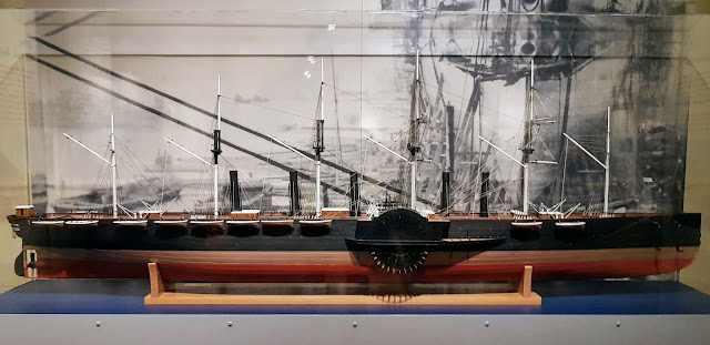 A model of the SS Great Eastern