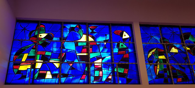 Miró's stained glass window