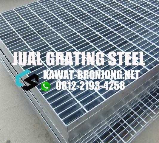 jual grating steel wiremesh, jual besi penutup saluran air selokan