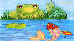 fish and frog