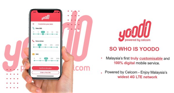 Yoodo Ubah Sendiri Data Plan Mudah dan Jimat