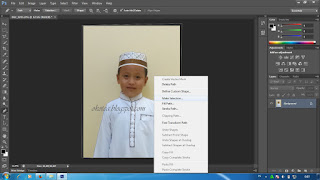 cara  mudah merubah warna background  foto dengan photoshop cs6 