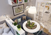 How to organizing small apartment interior