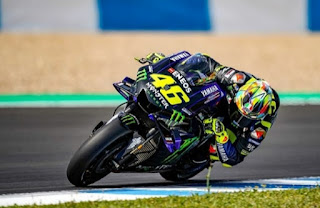 Valentino rossi 2019 cornering