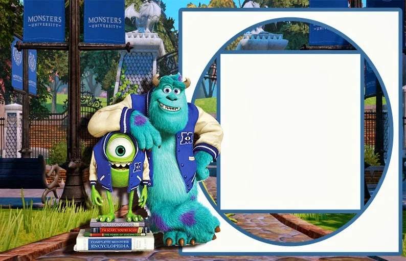 Monsters University , Free Printable Invitations, Labels or Cards.