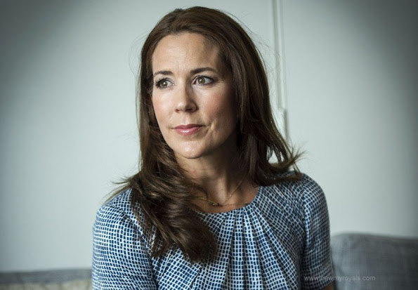 Crown Princess Mary visits the TUBA counselling and therapy institution for young people who are children of alcohol abusers