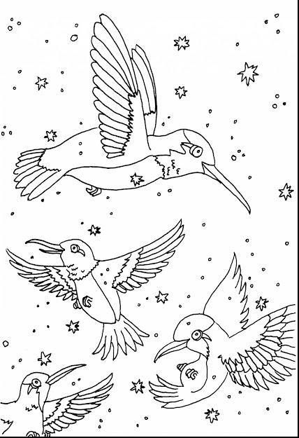 Good Hummingbird Birds Coloring Pages With Hummingbird Coloring Pages And  Hummingbird Coloring Book Pages