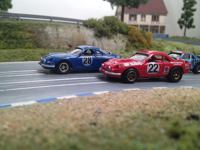 Slot Car Custom h0 Alpine A110 ACAR Forest Hill