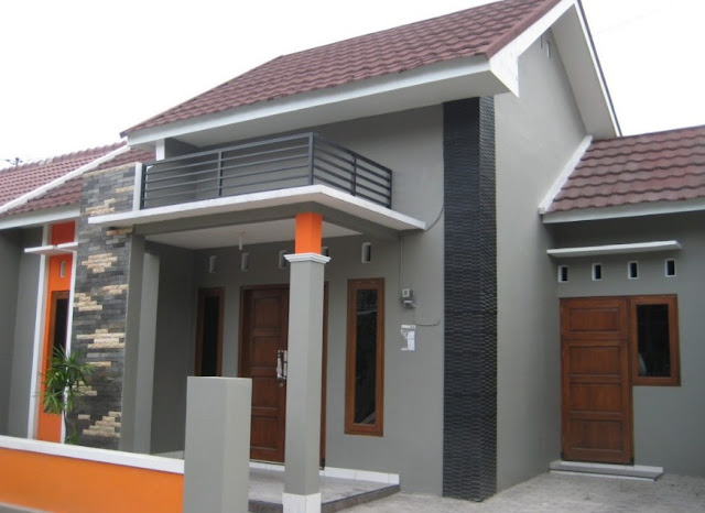 contoh teras rumah minimalis type 36