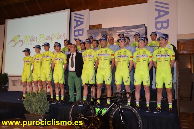 Las fotos de la presentación del Club Ciclista Rías Baixas 2017