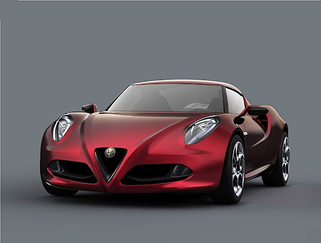 Alfa Romeo 4C Front Pictures