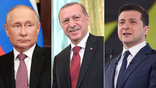 Pembicaraan damai antara Rusia dan Ukraina akan berlangsung di Turki hari ini Akhirnya Erdogan Yang Bisa Mendamaikan Rusia dan Ukraina