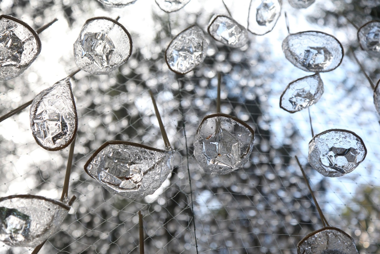 Stunning Rainwater Collecting Installation Looks Like An Outdoor Chandelier