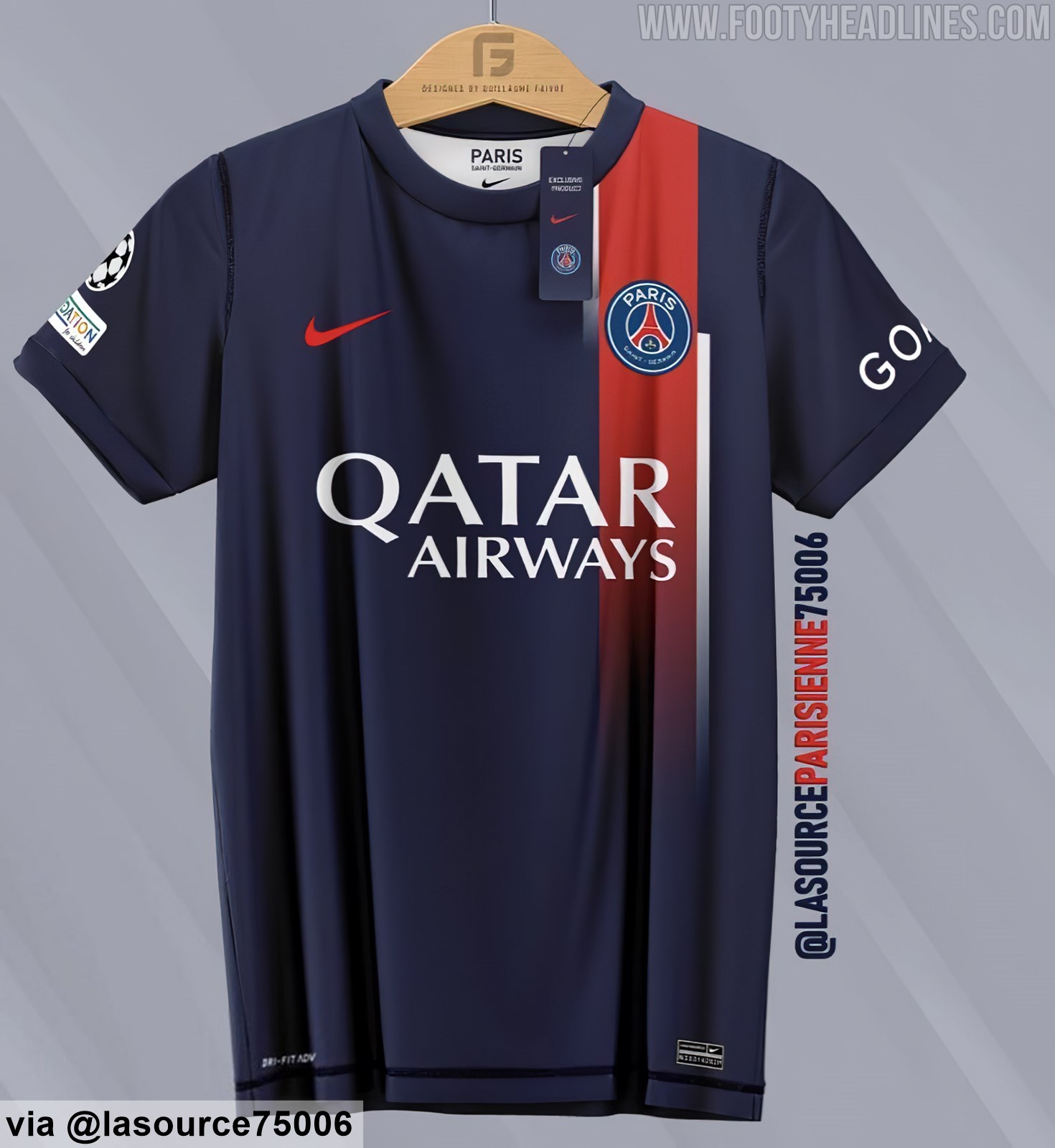 Maglia PSG 2024, Paris Saint-Germain