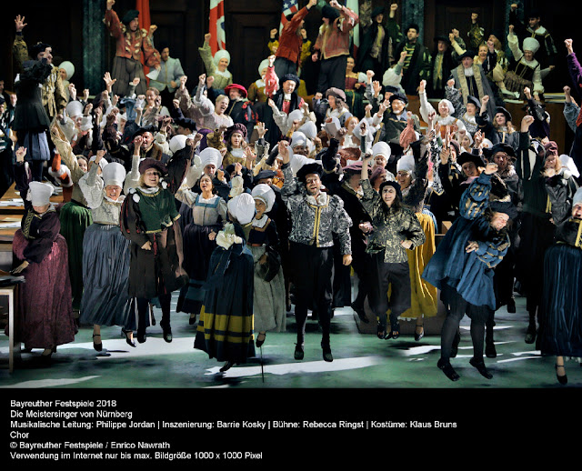 Wagner’s Die Meistersinger von Nürnberg at the Bayreuth Festival (Photo Enrico Nawrath)