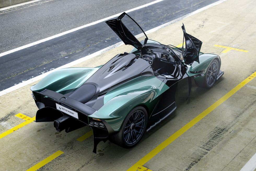 Aston Martin's 1139-HP Valkyrie Spider Loses Roof, Gains Thrills