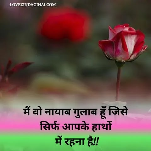 Rose Day Shayari in Hindi
