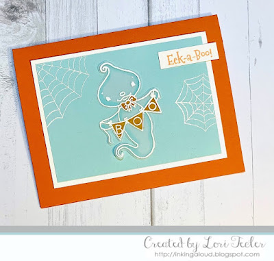 Eek-a-Boo card-designed by Lori Tecler/Inking Aloud-stamps from SugarPea Designs