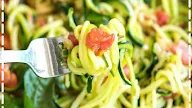 Guilt-Free Garlic Parmesan Zucchini Noodles Pasta