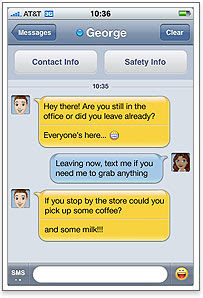 Yahoo Messenger iPhone