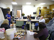 Annual High School Teacher Retreat fall, 2011, carved brick relief