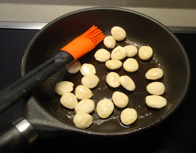 Almendras fritas o tostadas