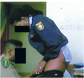 Leaked Photos of Police Officers caught doing it in the Police Station