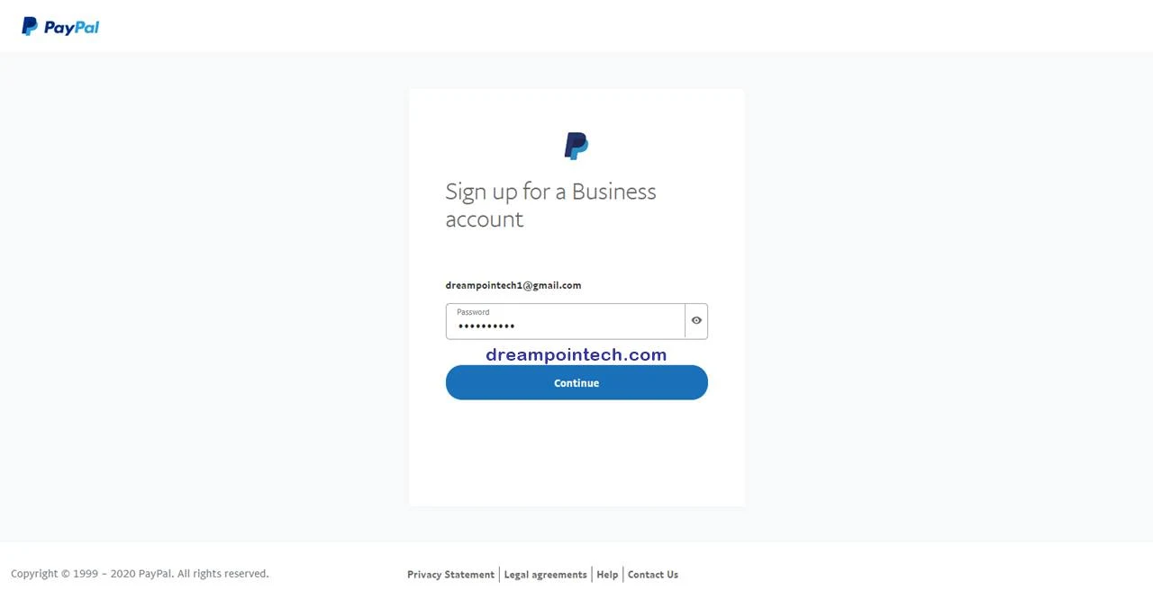 sign up and Create A Business PayPal Account In Cameroon