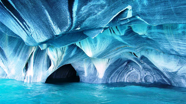 Marble Cave Chile