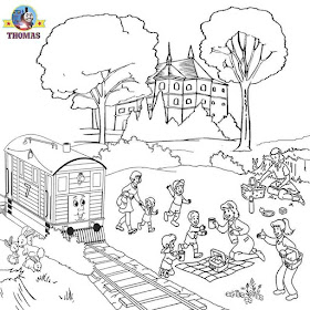 Activities Toby the tram engine Thomas and friends coloring pages to print railroad picture archives