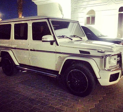 Davido flaunts new Mercedes Benz G wagon G55 AMG Machine + Now verified on Twitter 