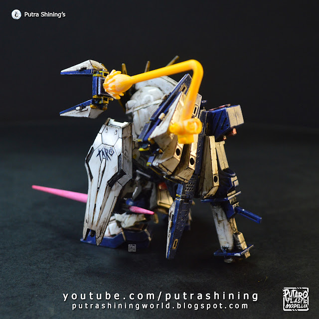 SD RX-93ff ν Gundam and Customize Weathering by Putra Shining