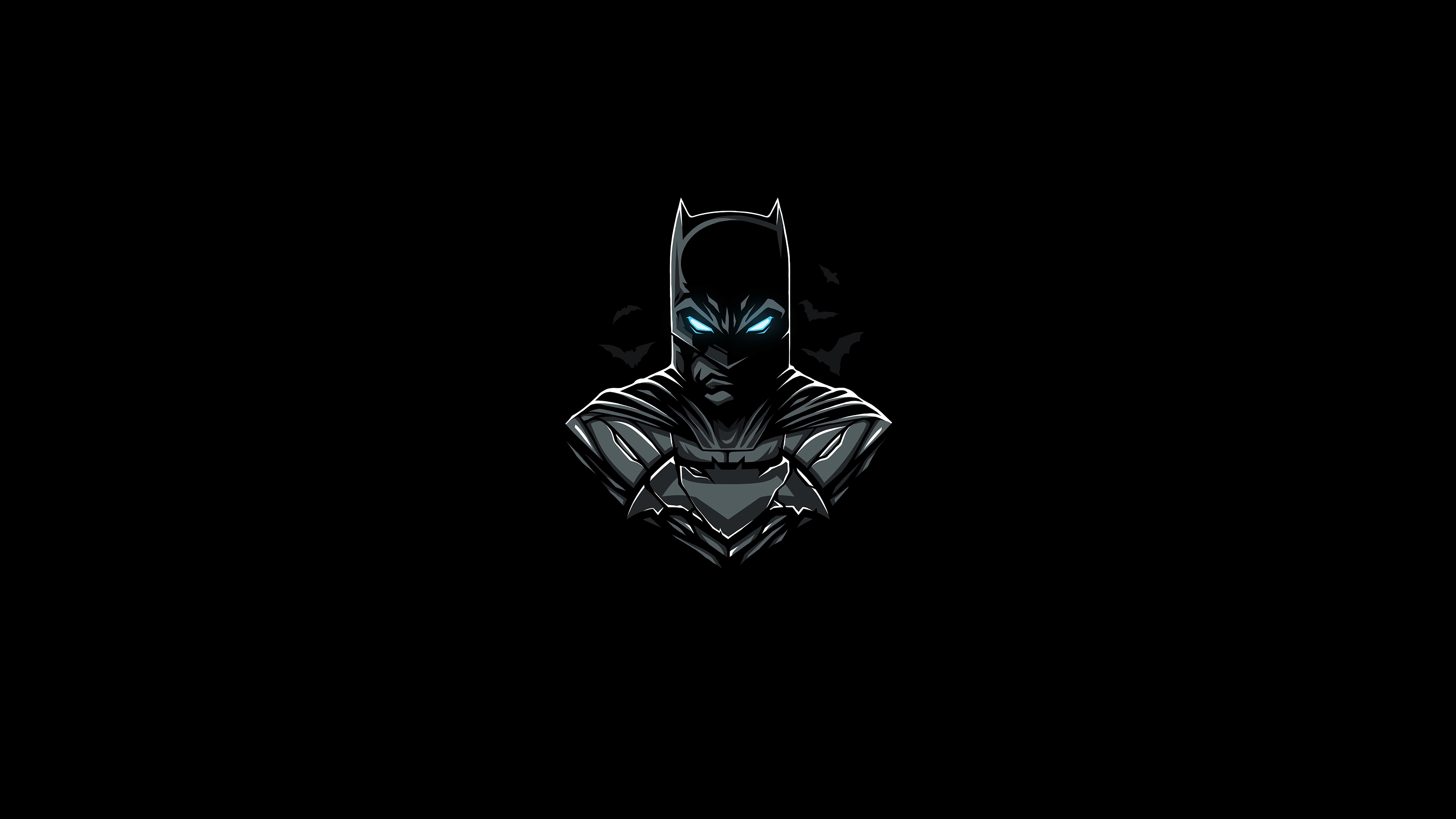 Batman Minimalist 4k Wallpaper 20