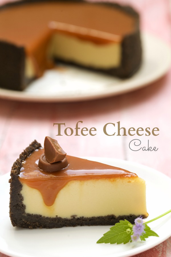 Tofee Cheese Cake Masam Manis