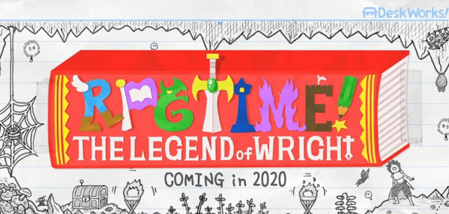 RPG Time: The Legend of Wright é uma aventura com visual desenhado a lápis