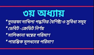 এসএসসি হিসাববিজ্ঞান প্রশ্ন ২০২০ | এসএসসি হিসাববিজ্ঞান বহুনির্বাচনি প্রশ্ন ২০২০  