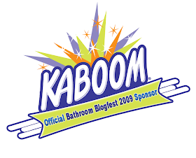 Kaboom sponsors Bathroom Blogfest 09