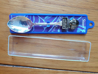 Stuart souvenir spoon of William Shakespeare