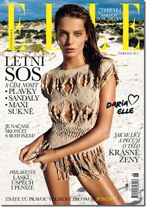 Daria Werbowy - Elle Czech, June 2011