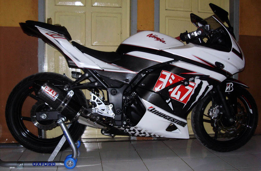 Gambar Modifikasi Motor Kawasaki Ninja 250R Terbaru 