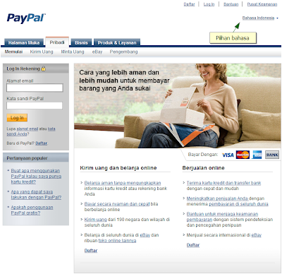 Prmbuatan akun paypal