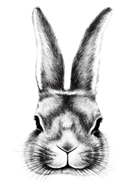 ベストリアル かっこいい うさぎ イラスト スーパーイラストコレクション