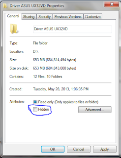 Cara Menampilkan Hidden Folder / File Tersembunyi Windows 7