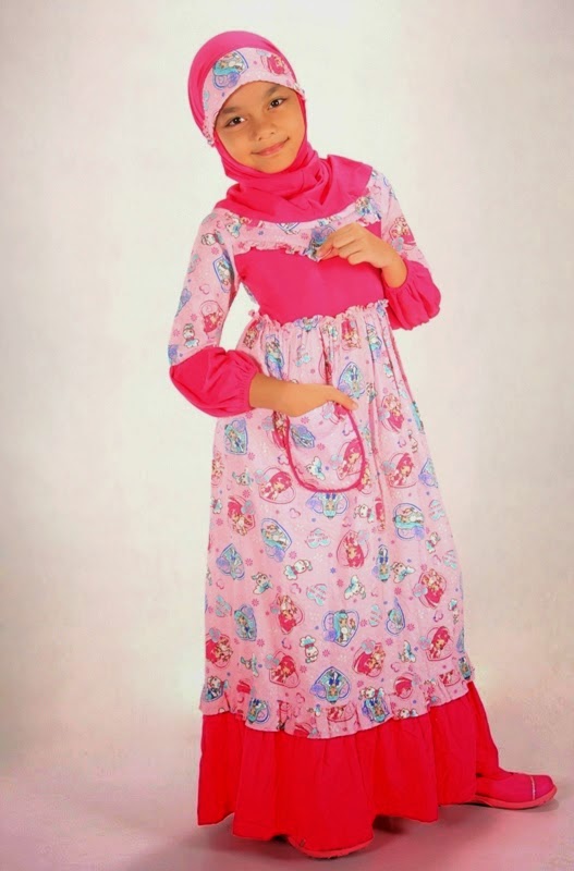 Gambar Busana Muslim Anak Perempuan 2014 » Terbaru 2014