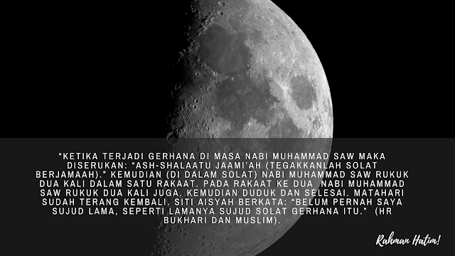 Solat Sunat Khusuf (Gerhana Bulan) - Rahman Hatim | Blog ...