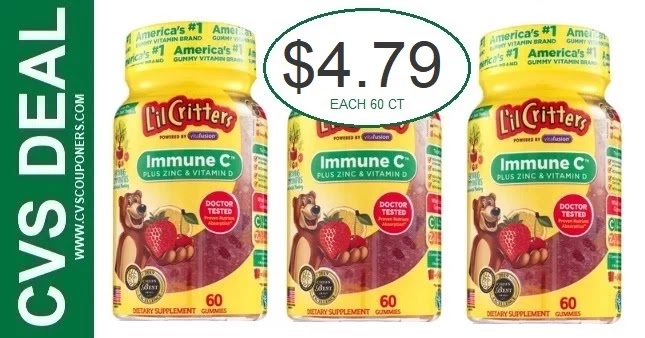 L'il Critters Vitamin CVS Deals 1/1-1/7
