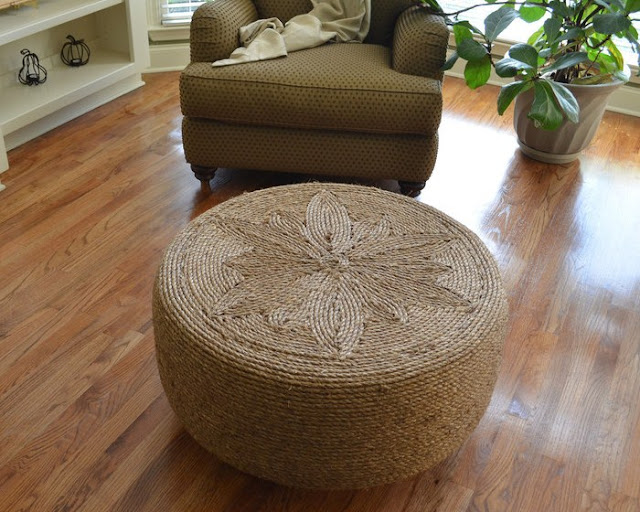 DIY Unique Round Coffee Tables From Recycled Materials