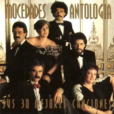 Foto de Mocedades en portada de disco