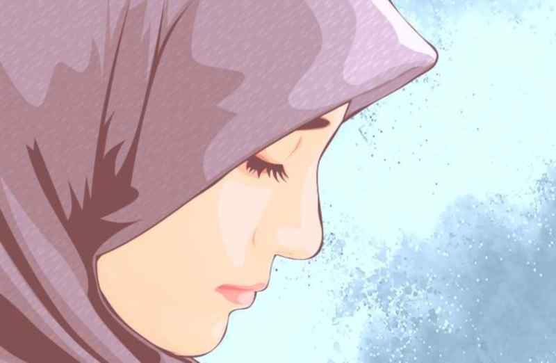 11 Kartun  Muslimah  Sedih  Anak Cemerlang